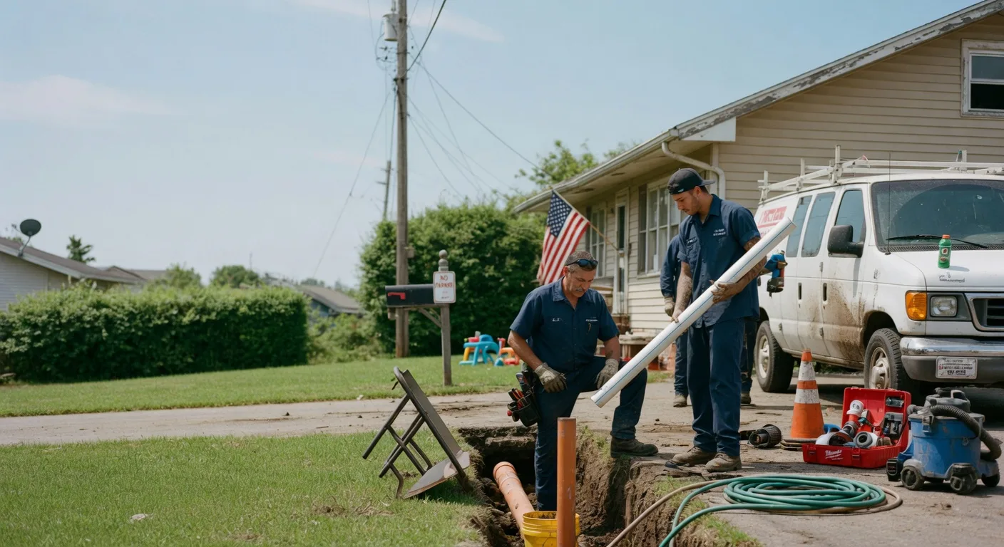 Drain Cleaning in Treece, KS near me